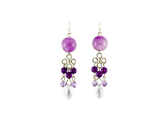 Chandelier Amethyst Earrings